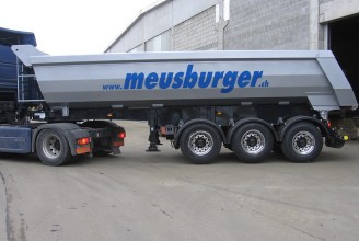 Meusburger SK-345 22m3 Самосвальный полуприцеп